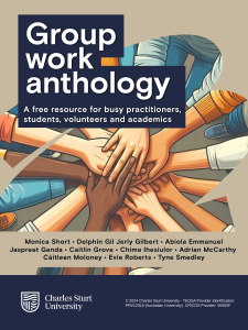 Group work anthology book cover