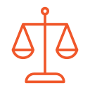 Justice scales icon