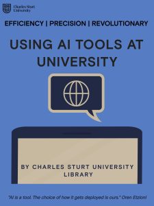 Using AI tools at university book cover